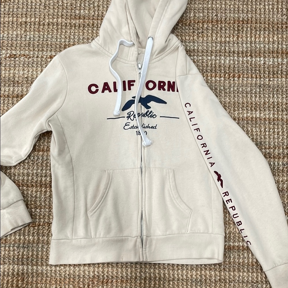 California Republic Beige Hoodie